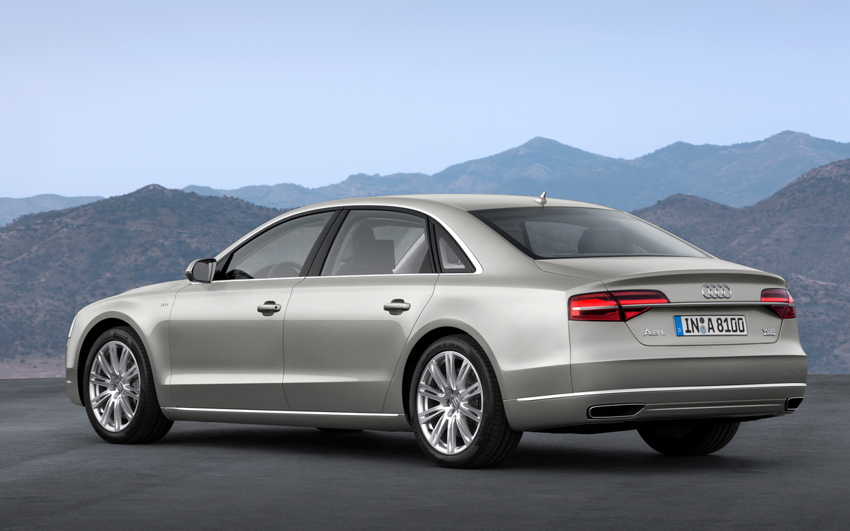 Audi A8 2014 facelift revealed