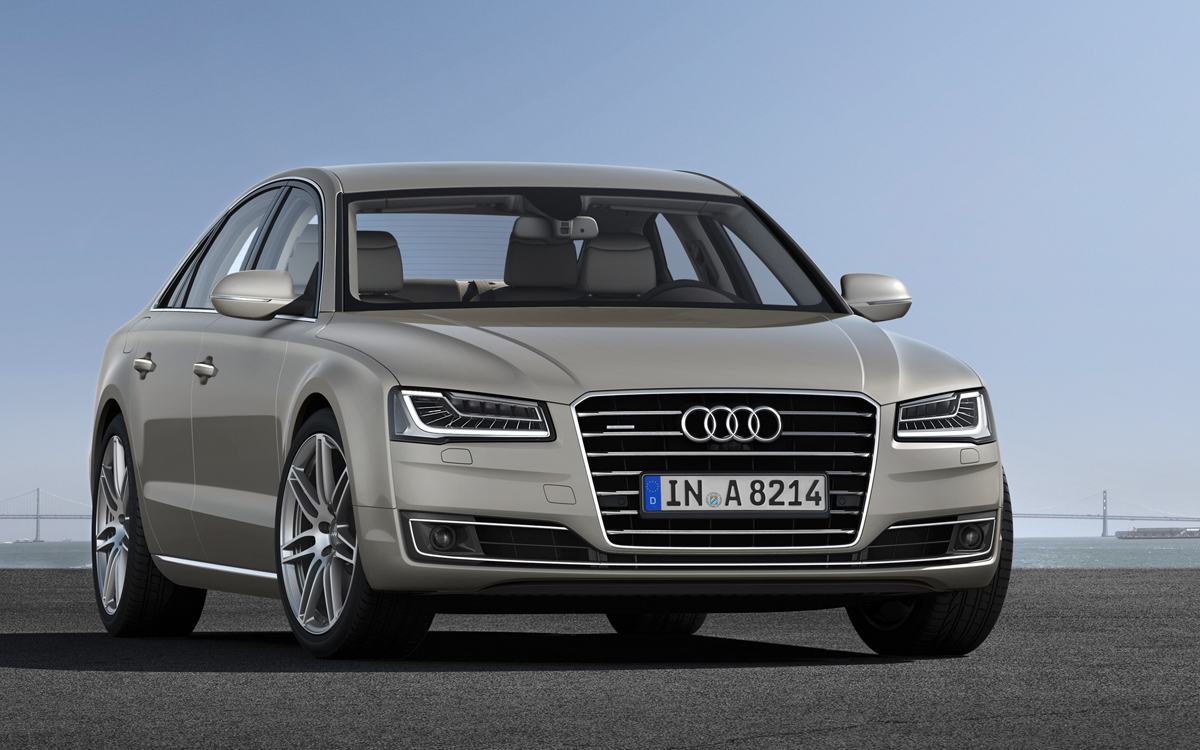 Audi A8 2014 facelift revealed