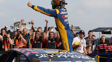British Touring Cars Knockhill Jordan wins