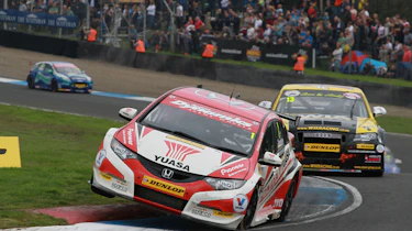 British Touring Cars Knockhill Shedden Honda Civic