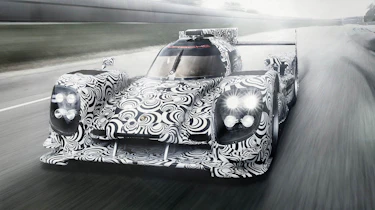 Porsche LMP1 Le Mans car disguise