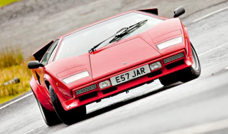 Lamborghini Countach drift