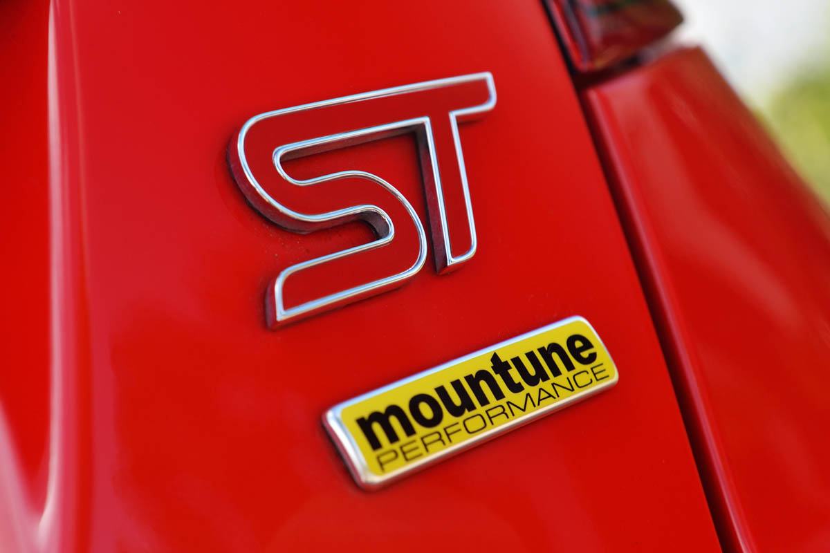 Ford Fiesta ST Mountune badge