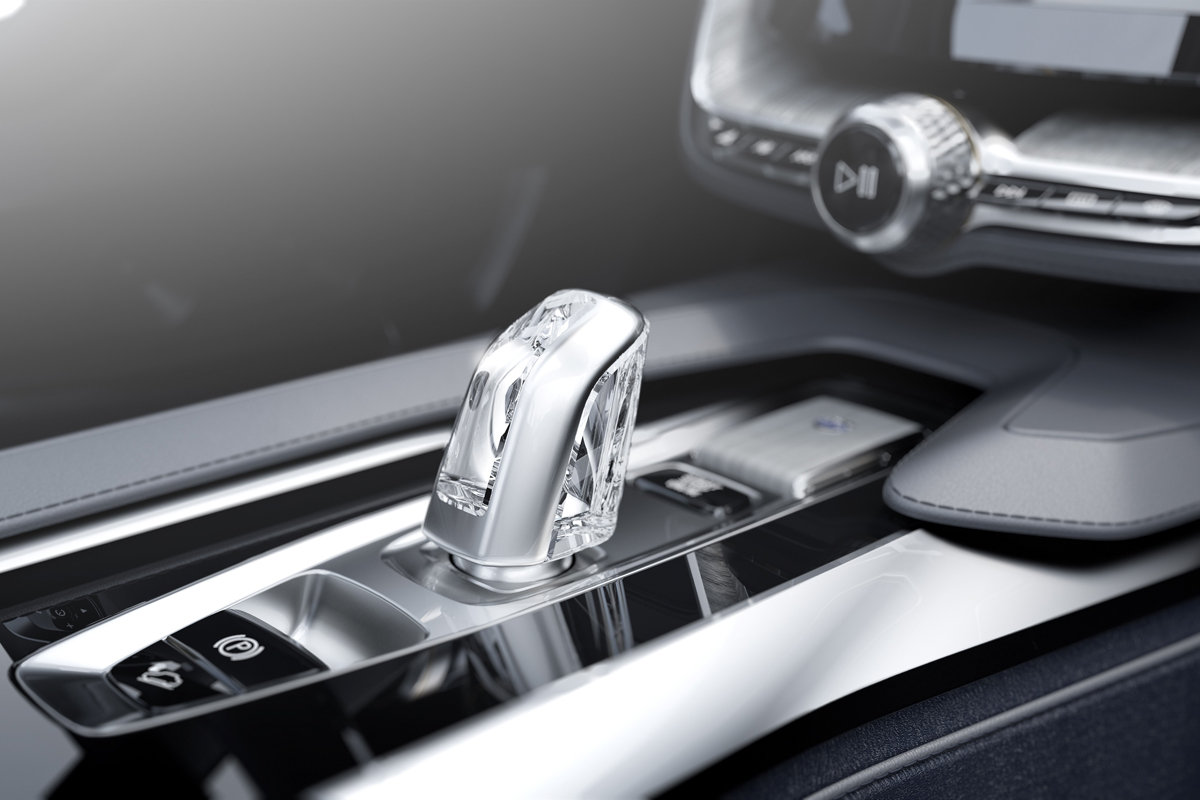 Volvo Coupe Concept gear selector
