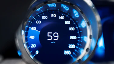 Volvo Coupe Concept speedometer