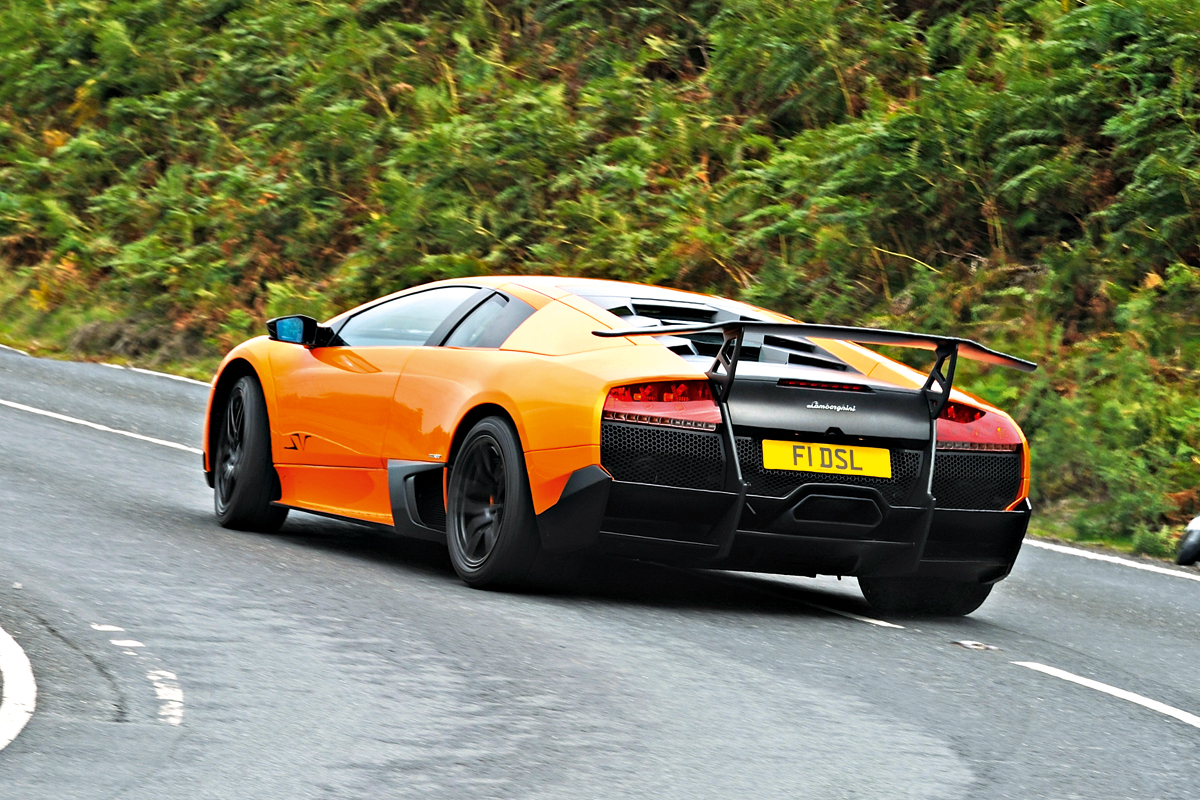 Lamborghini Murcielago drift