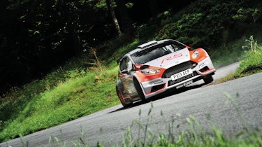 Ford Fiesta R5 rally car