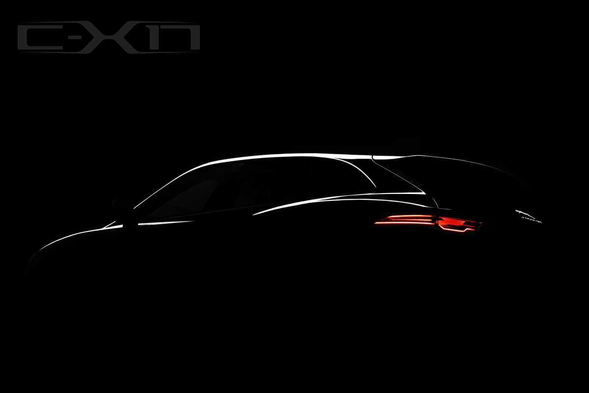 Jaguar C-X17 SUV concept teased
