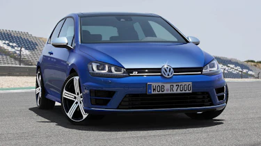 VW Golf R at the Frankfurt motor show