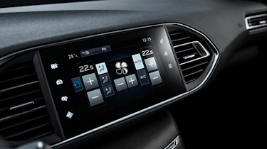 New Peugeot 308 media touchscreen