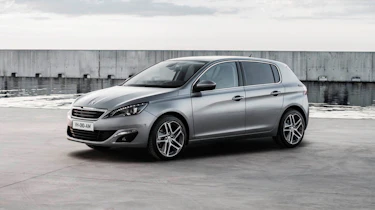 New Peugeot 308 silver front