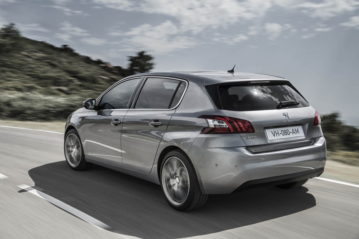 New Peugeot 308 rear