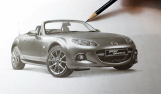 Win an exclusive Mazda MX-5 print