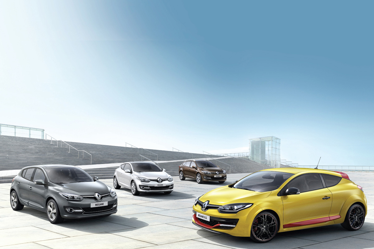Renault Megane facelifted