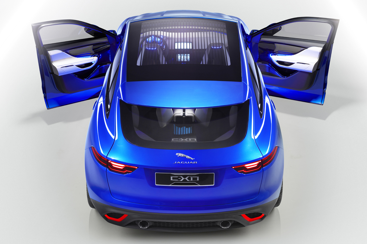 Jaguar C-X17 SUV concept revealed at Frankfurt