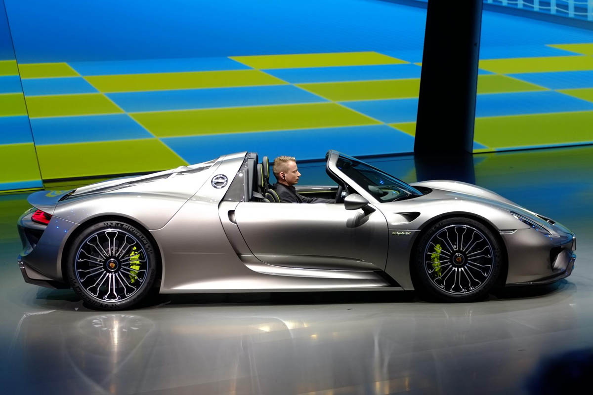 Porsche 918 Spyder: Frankfurt motor show 2013