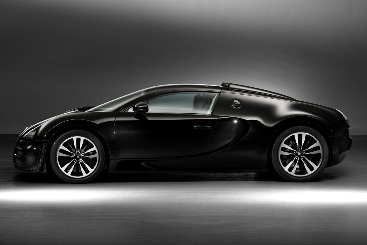 Bugatti Veyron 'Jean Bugatti' side profile