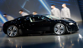 Bugatti Veyron 'Jean Bugatti' unveiled at the Frankfurt motor show