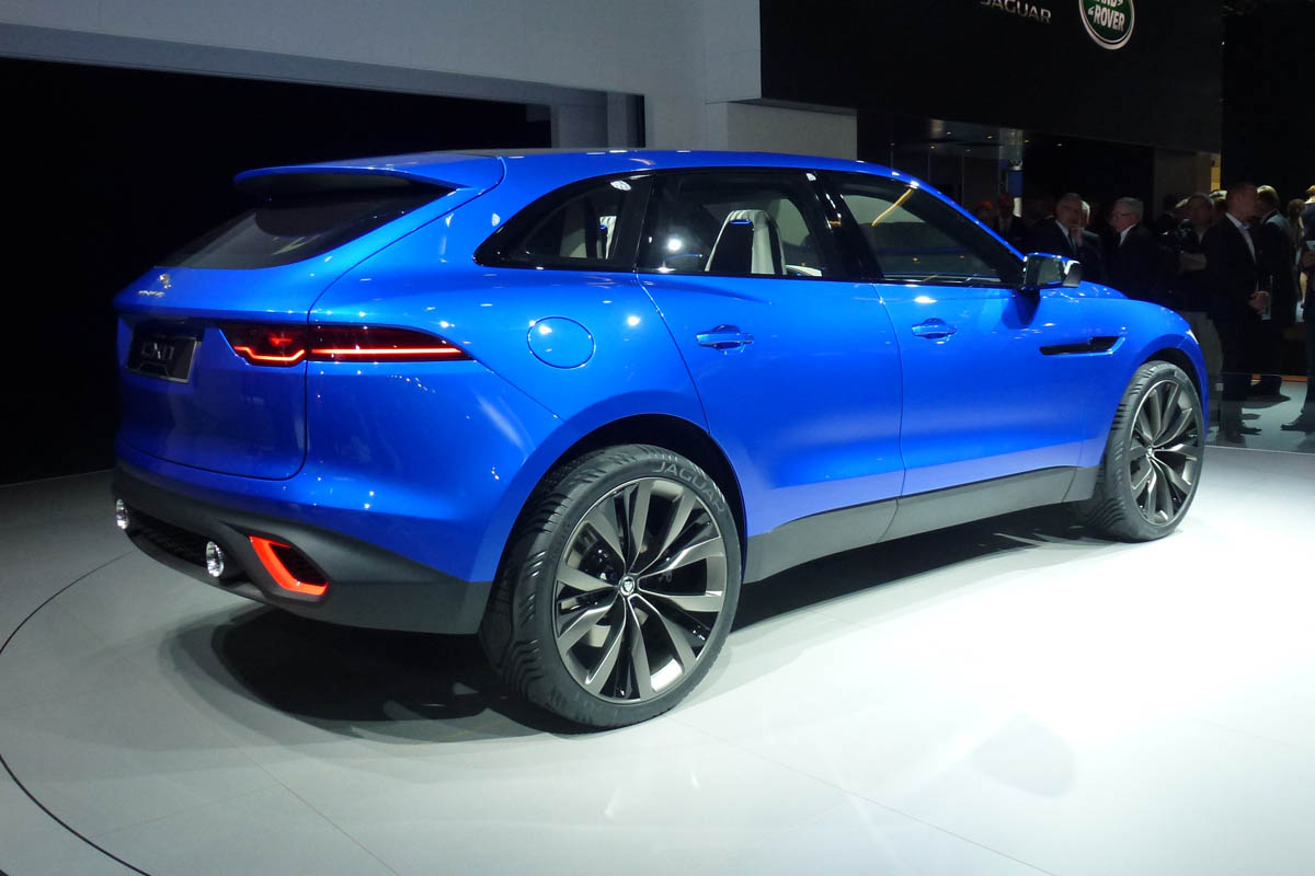 Jaguar C-X17 SUV  blue