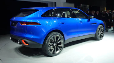 Jaguar C-X17 SUV blue