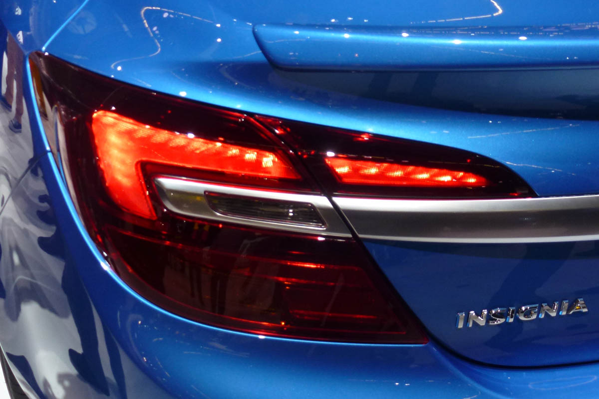 Vauxhall Insignia VXR rear light