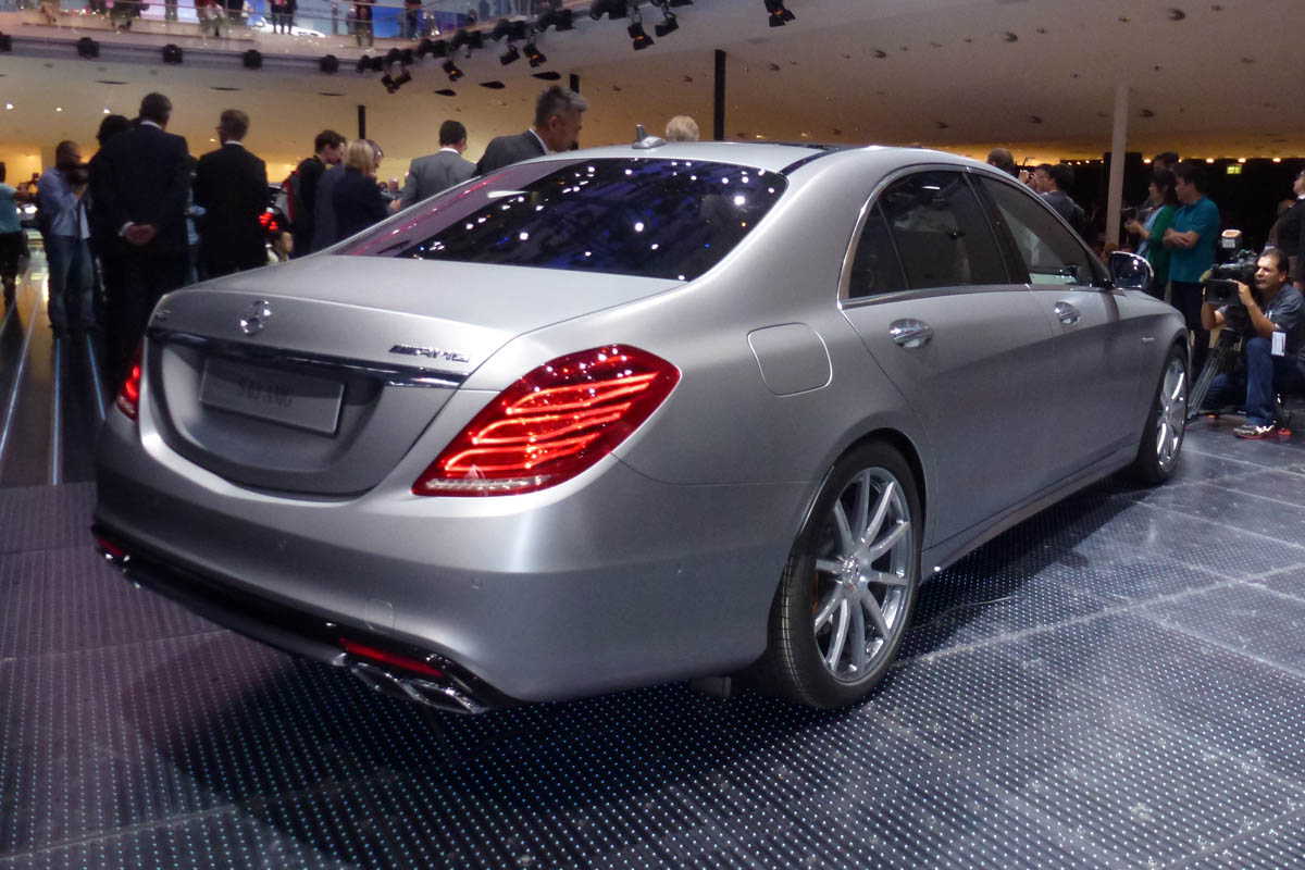 Mercedes S63 AMG: Frankfurt motor show 2013