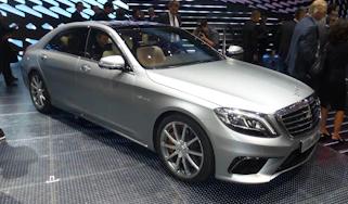 Mercedes S63 AMG: Frankfurt motor show 2013 front