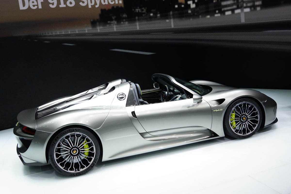 Frankfurt motor show 2013 Porsche 918 Spyder