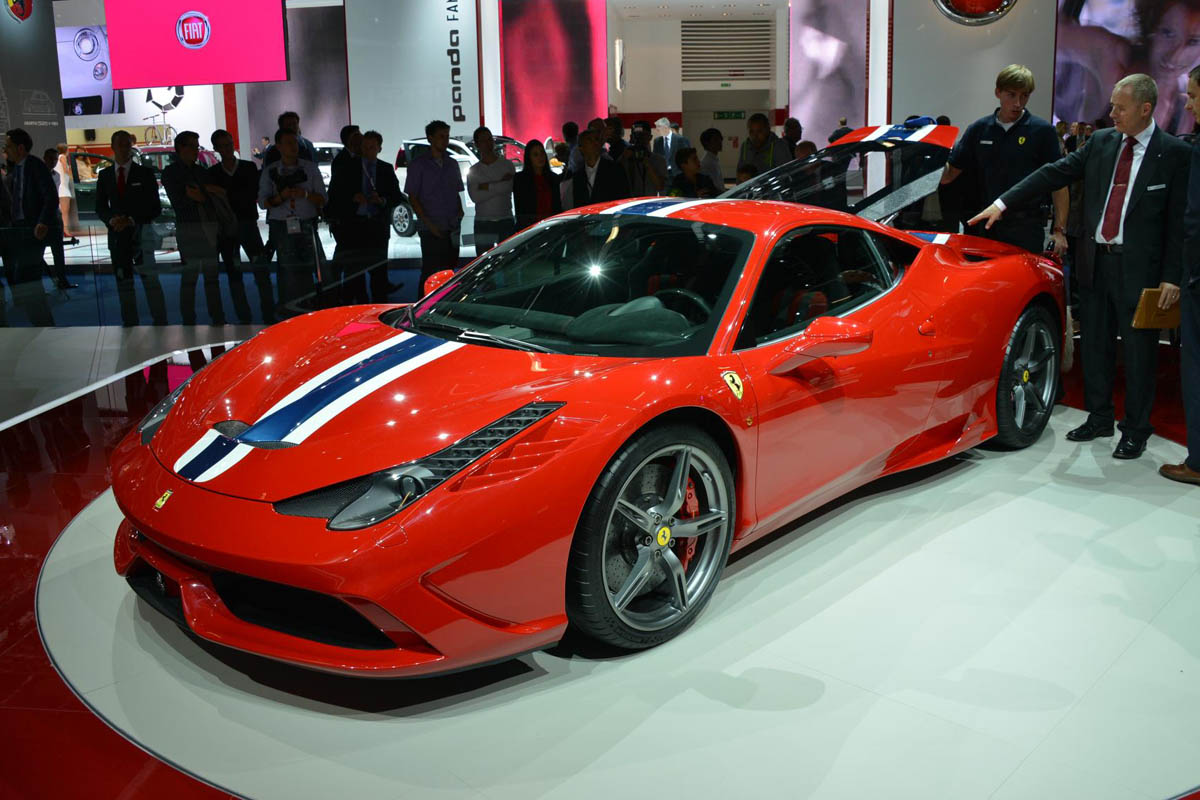 Frankfurt motor show 2013 Ferrari 458 Speciale