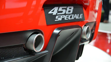 Ferrari 458 Speciale rear diffuser
