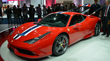 Ferrari 458 Speciale rear at Frankfurt Motor Show
