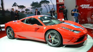 Ferrari 458 Speciale side at Frankfurt Motor Show