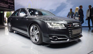 Audi S8 Frankfurt motor show front