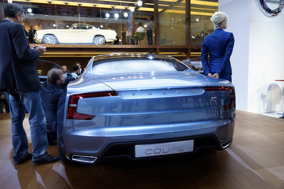 Volvo Coupe concept at the Frankfurt motor show