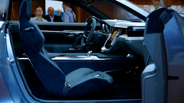 Volvo Coupe concept interior at the Frankfurt motor show