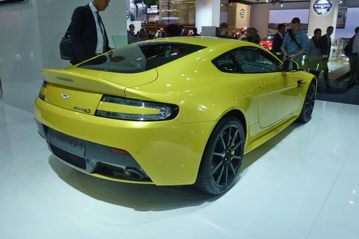 Aston Martin V12 Vantage S: Frankfurt motor show 2013