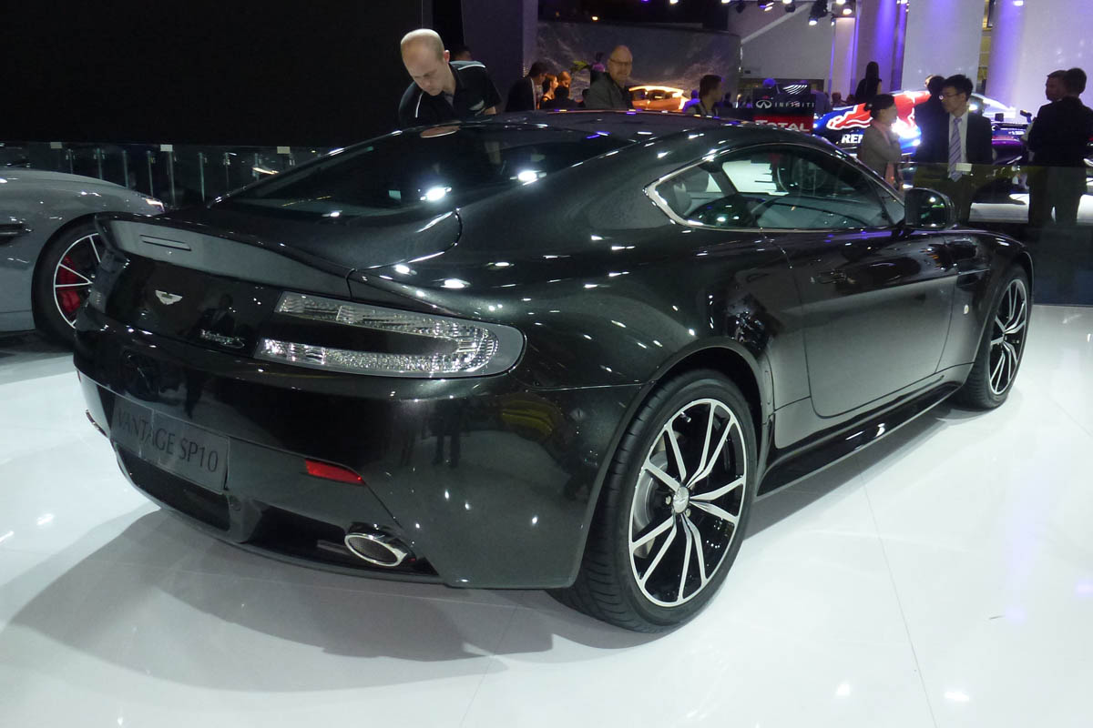 Aston Martin Vantage S SP10 rear: Frankfurt motor show 2013