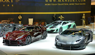 Mansory's 1200bhp F12 and Aventador Carbonaro