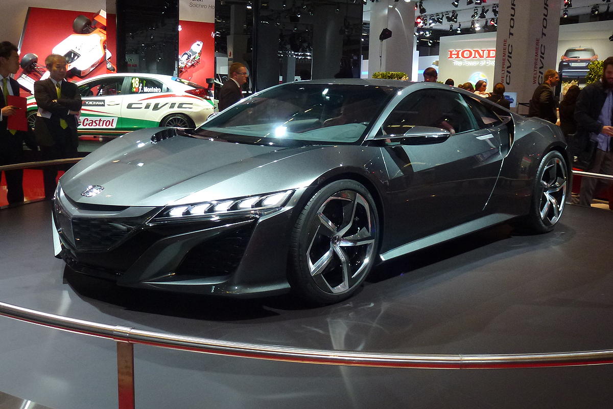 Honda NSX 2015 at the frankfurt motor show