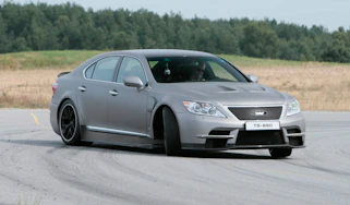 Lexus TMG TS-650 slide sideways drift