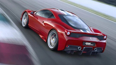 Ferrari 458 Speciale rear