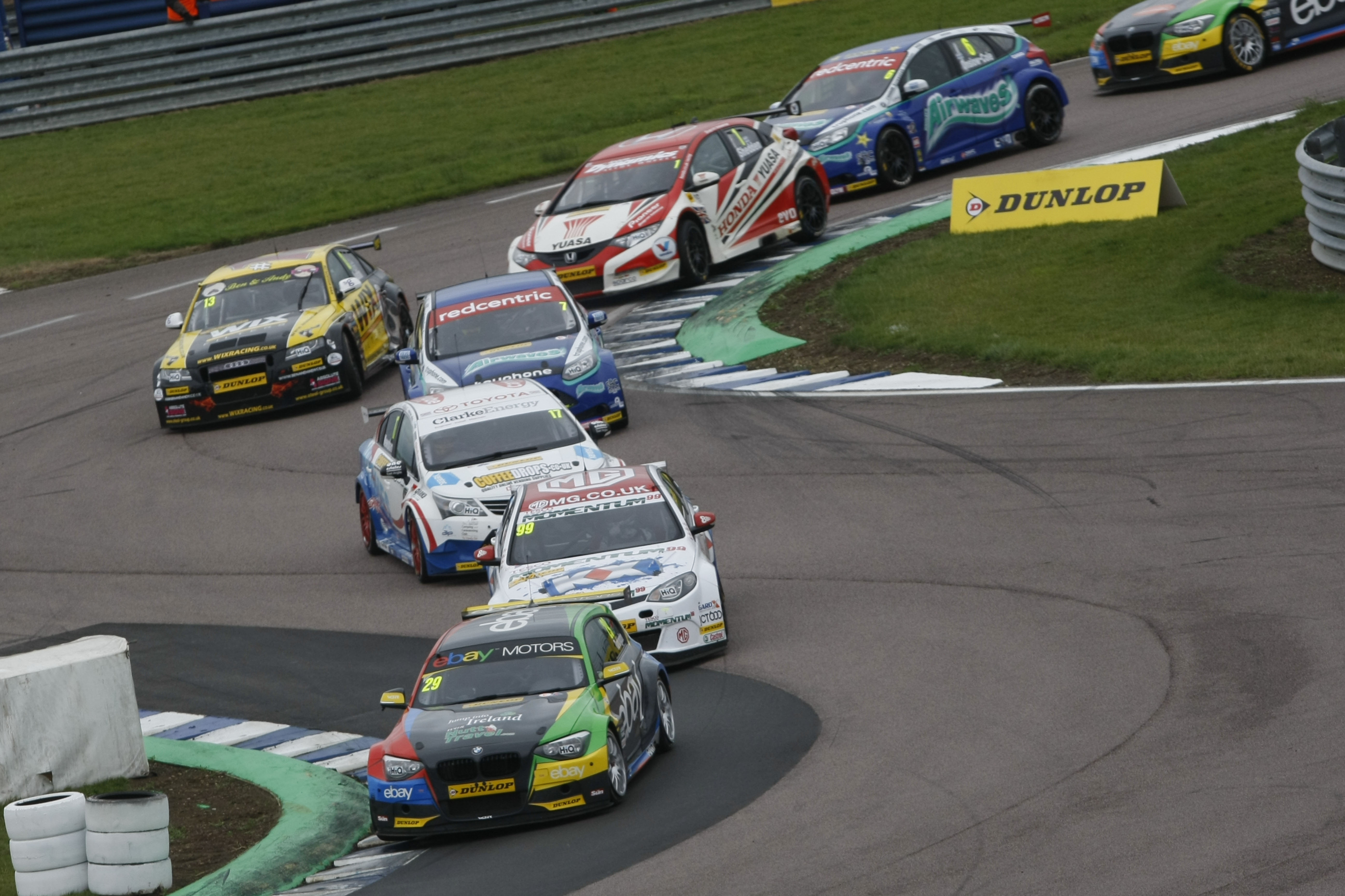 British Touring Cars Rockingham chicane