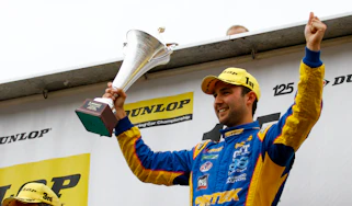 British Touring Cars Rockingham Jordan wins
