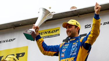 British Touring Cars Rockingham Jordan wins
