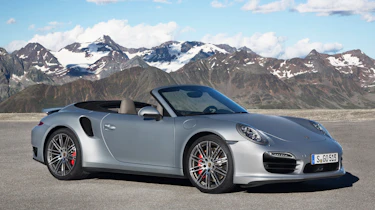 2013 Porsche 911 Turbo silver front
