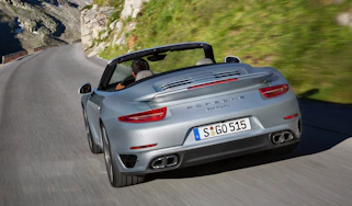 2013 Porsche 911 Turbo Cabriolet rear