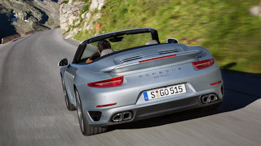 2013 Porsche 911 Turbo Cabriolet rear
