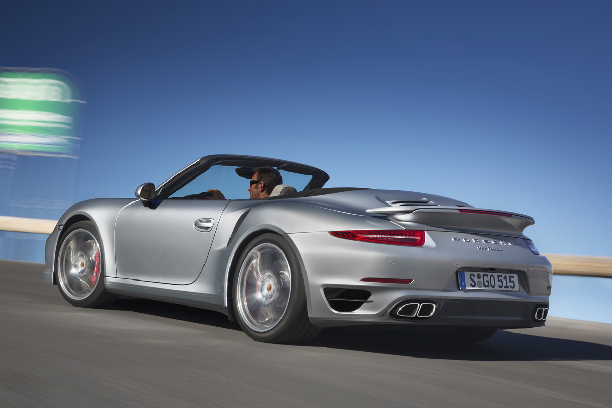 2013 Porsche 911 Turbo side