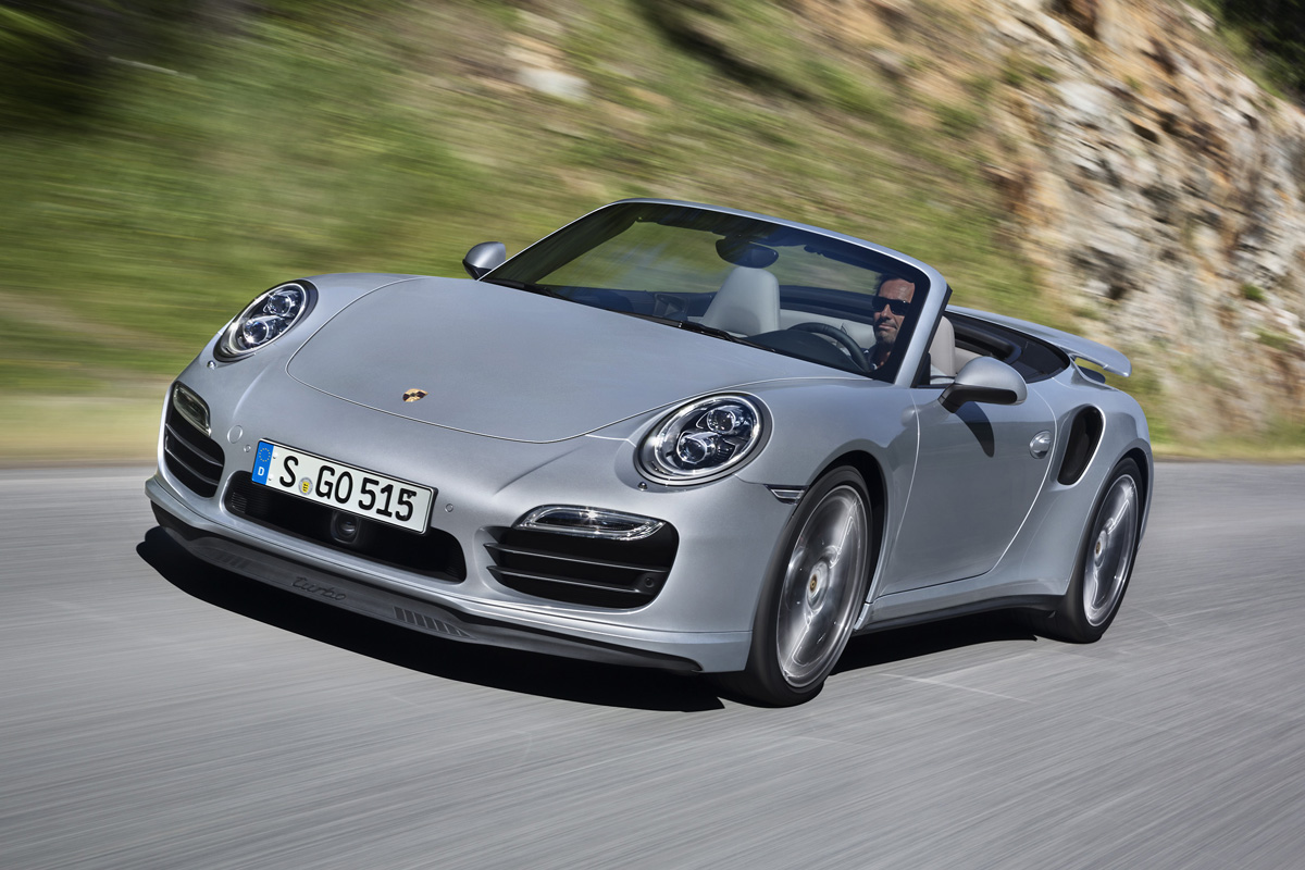 2013 Porsche 911 Turbo front