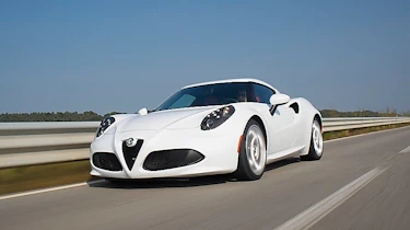 Alfa Romeo 4C white